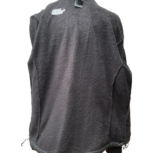 The North Face Osito Black Fuzzy Fleece Full-Zip Teddy Jacket -Women's Large - Picture 4 of 14
